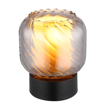 Xia Lampe à poser Luminaires Globo Lighting Noir, 1 lumière