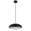 Lowe Suspension Luminaires Globo Lighting Noir, 1 lumière