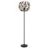 Mika Lampadaire Luminaires Globo Lighting Noir, 1 lumière