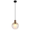 I Suspension Luminaires Globo Lighting Écru, Noir, 1 lumière