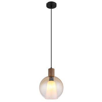 I Suspension Luminaires Globo Lighting Écru, Noir, 1 lumière