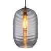 Jefrey Suspension Luminaires Globo Lighting Noir, 1 lumière