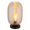 Jefrey Lampe à poser Luminaires Globo Lighting Noir, 1 lumière
