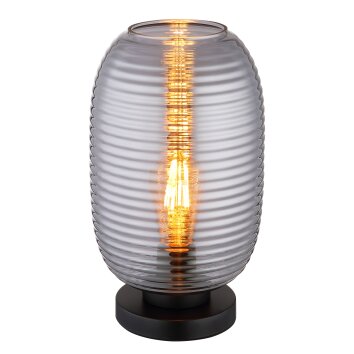 Jefrey Lampe à poser Luminaires Globo Lighting Noir, 1 lumière