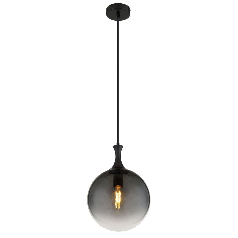Dalton Suspension Luminaires Globo Lighting Noir, 1 lumière main product photo