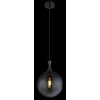 Dalton Suspension Luminaires Globo Lighting Noir, 1 lumière