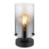 Florentina Lampe à poser Luminaires Globo Lighting Noir, 1 lumière