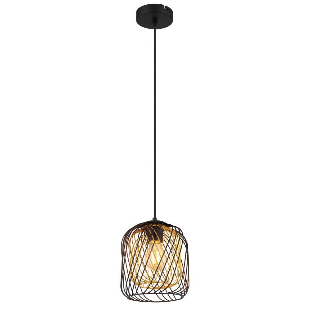 Dichti Suspension Luminaires Globo Lighting Noir, 1 lumière main product photo