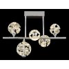 Virina Plafonnier Luminaires Globo Lighting LED Chrome, 1 lumière