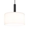 Trenton Suspension Luminaires Globo Lighting LED Noir, 1 lumière