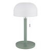 Style champignon  Norman Lampe à poser Luminaires Globo Lighting LED Vert, 1 lumière