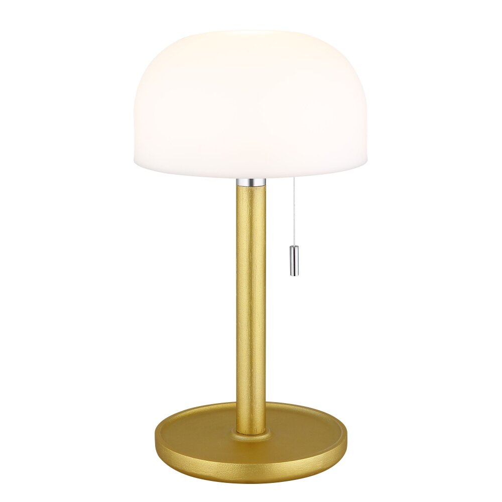 Norman Lampe à poser Luminaires Globo Lighting LED Laiton, 1 lumière main product photo