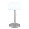 Style champignon  Norman Lampe à poser Luminaires Globo Lighting LED Argenté, 1 lumière