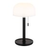 Lampe Champignon  Norman Lampe à poser Luminaires Globo Lighting LED Noir, 1 lumière