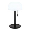 Lampe Champignon  Norman Lampe à poser Luminaires Globo Lighting LED Noir, 1 lumière