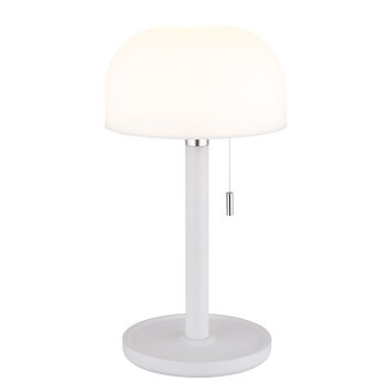 Norman Lampe à poser Luminaires Globo Lighting LED Blanc, 1 lumière