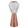 Polimi Lampe à poser Luminaires Globo Lighting LED Laiton, 1 lumière, Changeur de couleurs