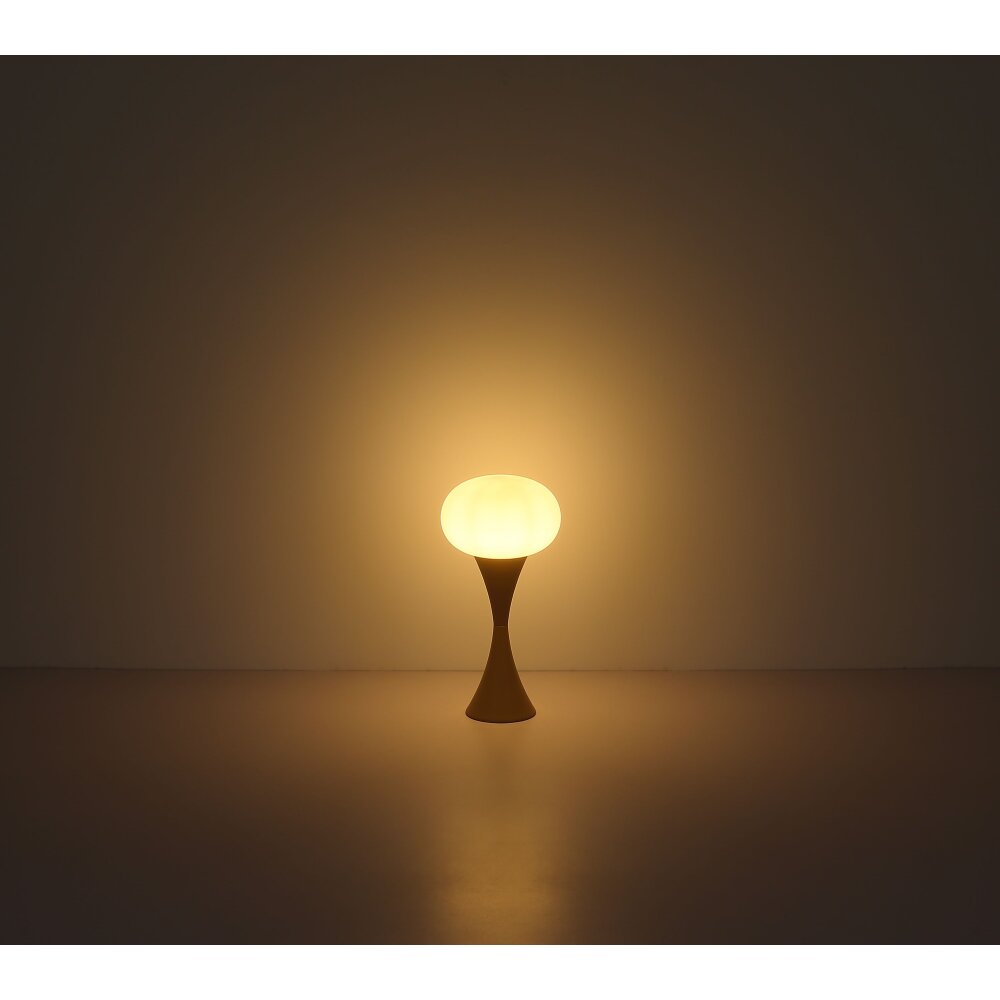 Lula Lampe à poser Luminaires Globo Lighting Nickel mat, 1 lumière