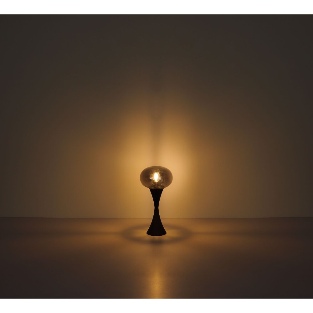 Lula Lampe à poser Luminaires Globo Lighting Noir, 1 lumière