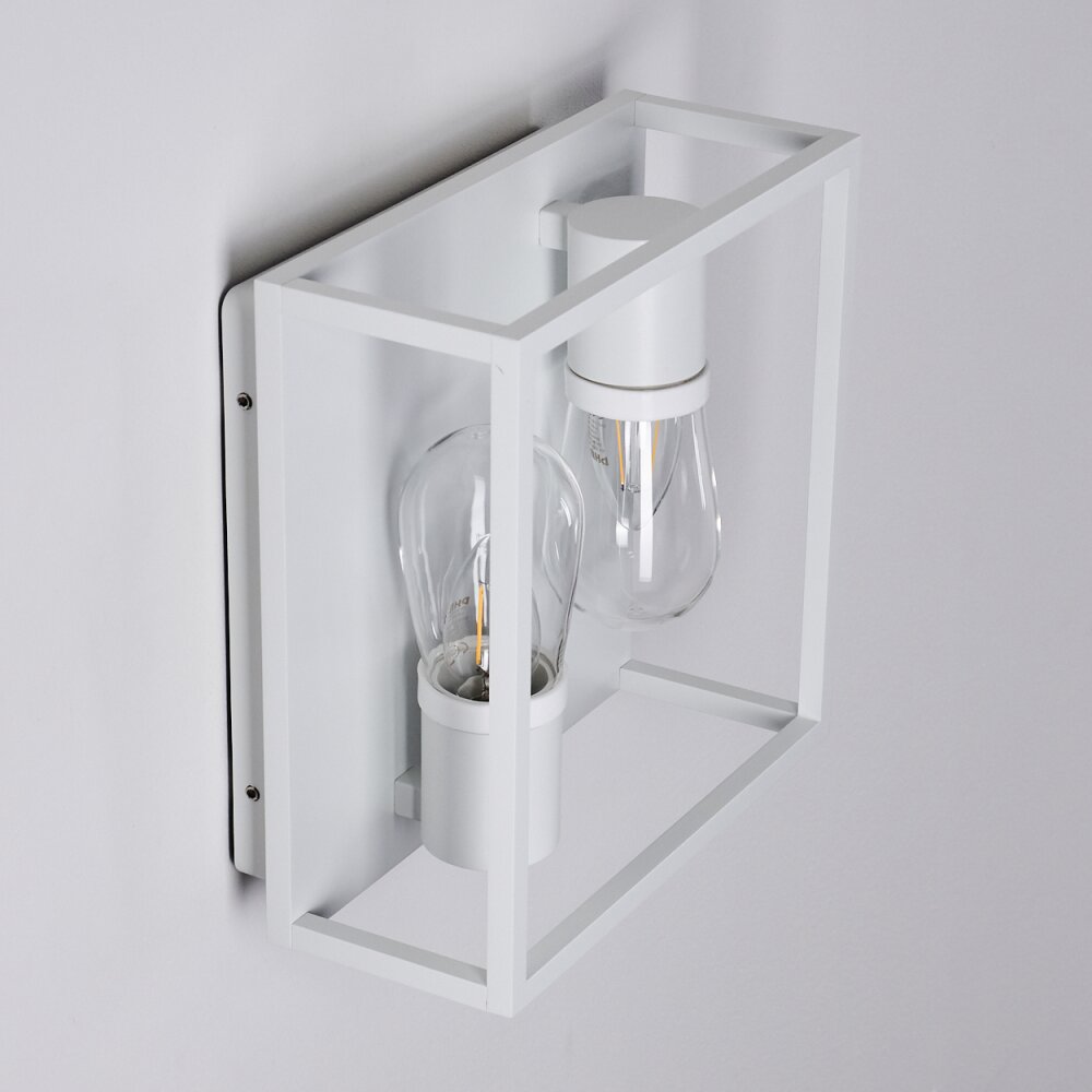 Applique murale Karlsborg Blanc, 2 lumières