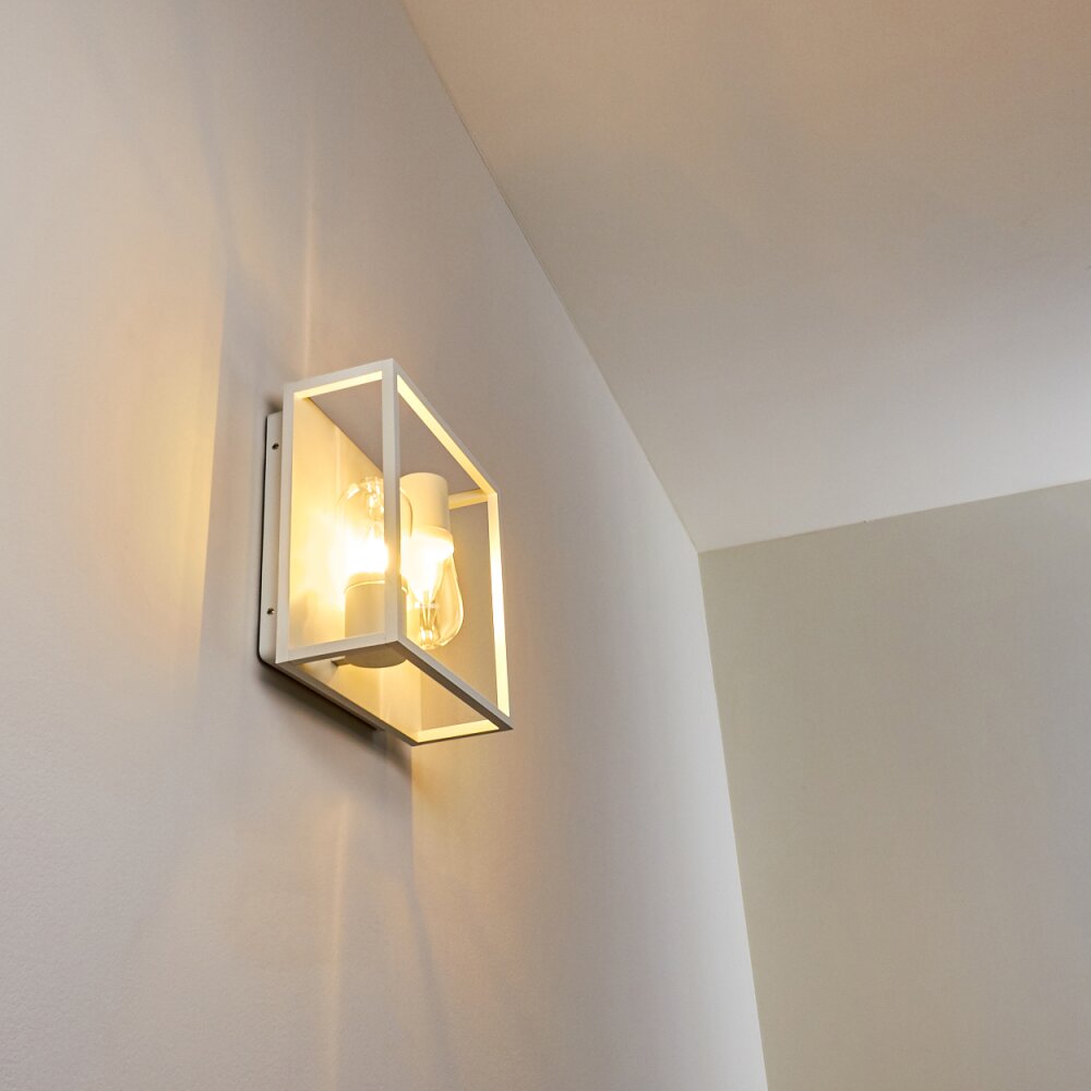 Applique murale Karlsborg Blanc, 2 lumières