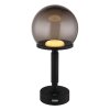 Haku Lampe à poser Luminaires Globo Lighting LED Noir, 1 lumière