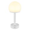 Haku Lampe à poser Luminaires Globo Lighting LED Blanc, 1 lumière