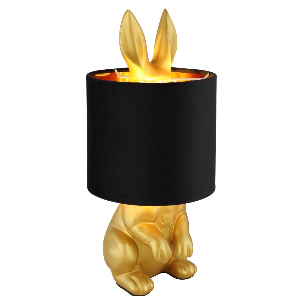 Rabbit Lampe à poser Luminaires Globo Lighting Or, 1 lumière main product photo