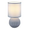 Sylas Lampe à poser Luminaires Globo Lighting Bleu, 1 lumière
