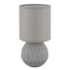 Sylas Lampe à poser Luminaires Globo Lighting Gris, 1 lumière