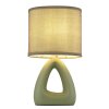 Triangle Lampe à poser Luminaires Globo Lighting Vert, 1 lumière