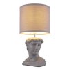 Hermes Lampe à poser Luminaires Globo Lighting Gris, 1 lumière