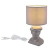 Hermes Lampe à poser Luminaires Globo Lighting Gris, 1 lumière