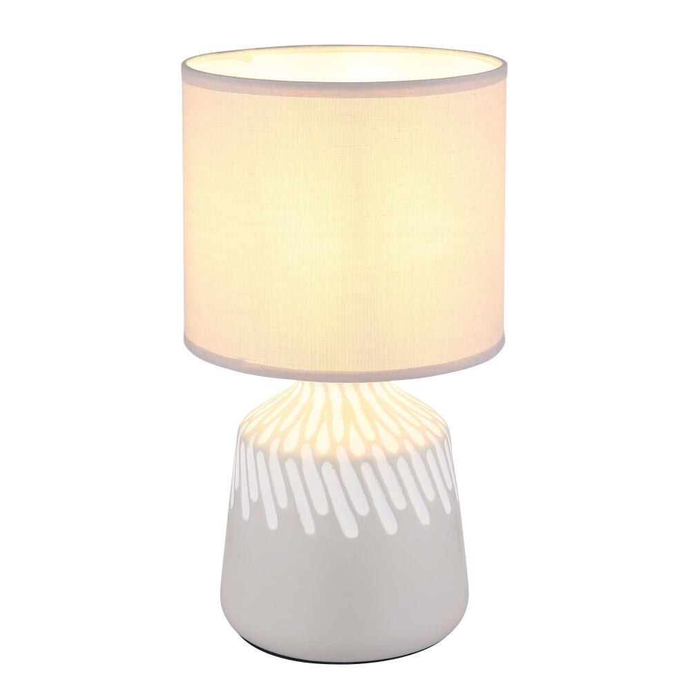 Rela Lampe à poser Luminaires Globo Lighting Gris, 1 lumière main product photo