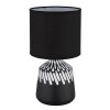 Rela Lampe à poser Luminaires Globo Lighting Noir, 1 lumière