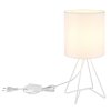 Tamian Lampe à poser Luminaires Globo Lighting Blanc, 1 lumière