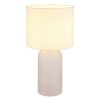 Sofia Lampe à poser Luminaires Globo Lighting Blanc, 1 lumière