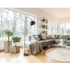 Benno Lampadaire Luminaires Globo Lighting Noir, 1 lumière