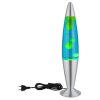 Etna Lampe à lave, Lampe à poser Luminaires Globo Lighting LED Argenté, 1 lumière