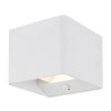 Veronika Applique murale Luminaires Globo Lighting LED Blanc, 1 lumière, Détecteur de mouvement