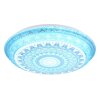 Lazaro Plafonnier Luminaires Globo Lighting LED Blanc, 1 lumière