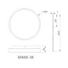 Hedi Plafonnier Luminaires Globo Lighting LED Or, Noir, 1 lumière