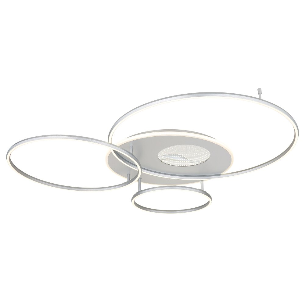 Invertina Plafonnier Luminaires Globo Lighting LED Argenté, 1 lumière, Télécommandes main product photo
