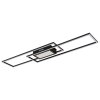 Saunders Plafonnier Luminaires Globo Lighting LED Noir, 1 lumière, Télécommandes