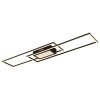 Saunders Plafonnier Luminaires Globo Lighting LED Noir, 1 lumière, Télécommandes