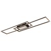 Saunders Plafonnier Luminaires Globo Lighting LED Noir, 1 lumière, Télécommandes