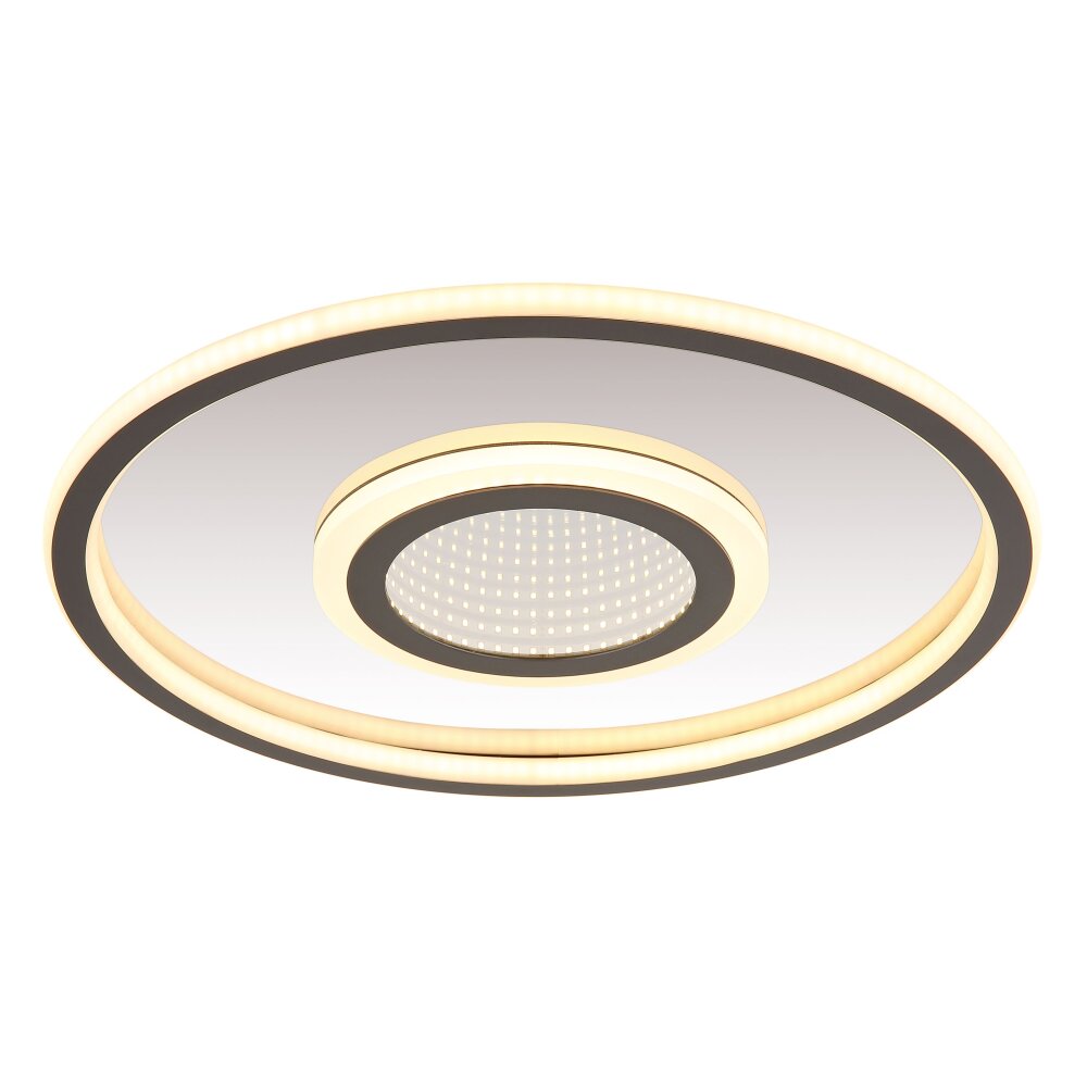Cara Plafonnier Luminaires Globo Lighting LED Gris, Argenté, 1 lumière main product photo