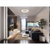 Cara Plafonnier Luminaires Globo Lighting LED Gris, Argenté, 1 lumière