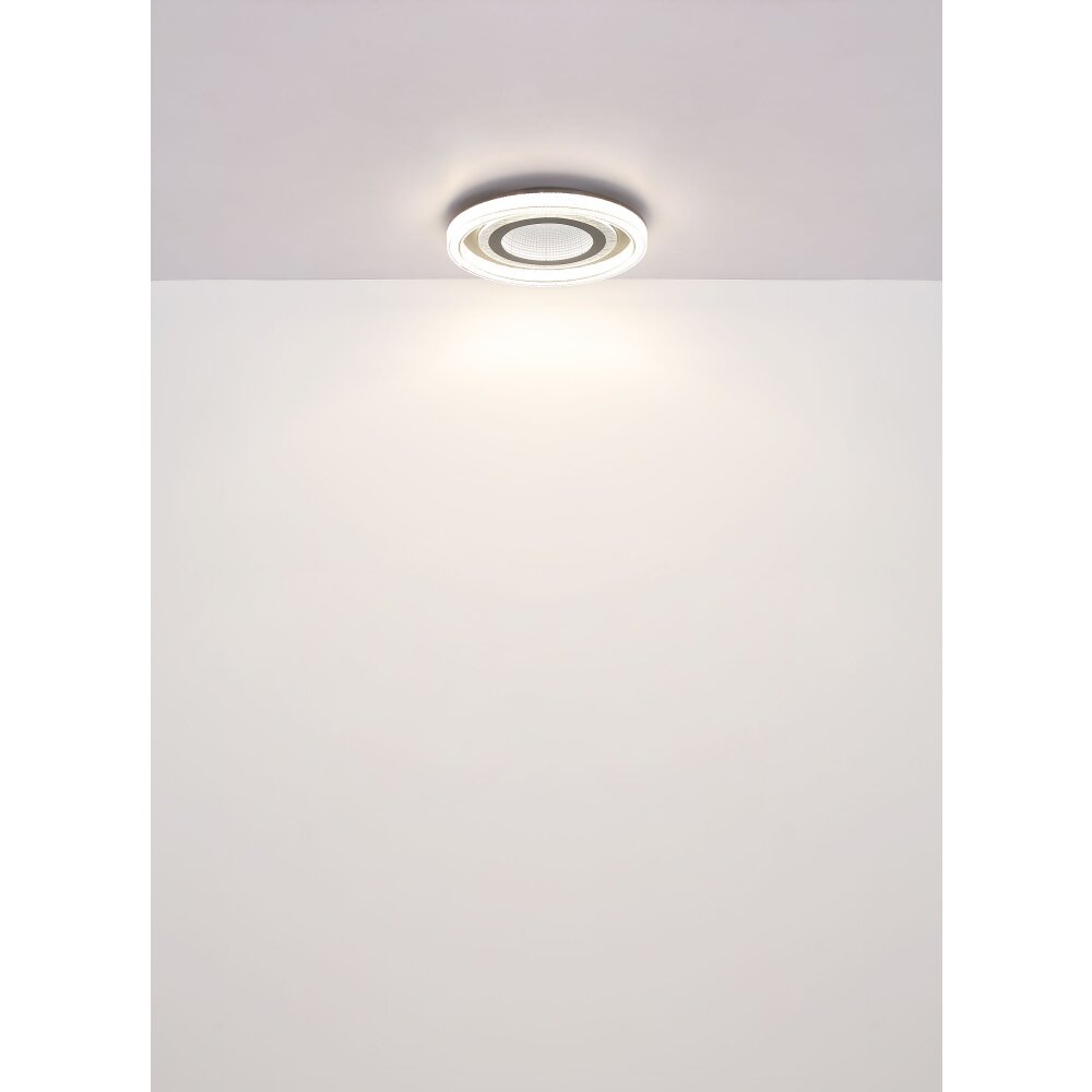 Alsuna Plafonnier Luminaires Globo Lighting LED Blanc, 1 lumière, Télécommandes