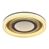 Alsuna Plafonnier Luminaires Globo Lighting LED Anthracite, 1 lumière, Télécommandes